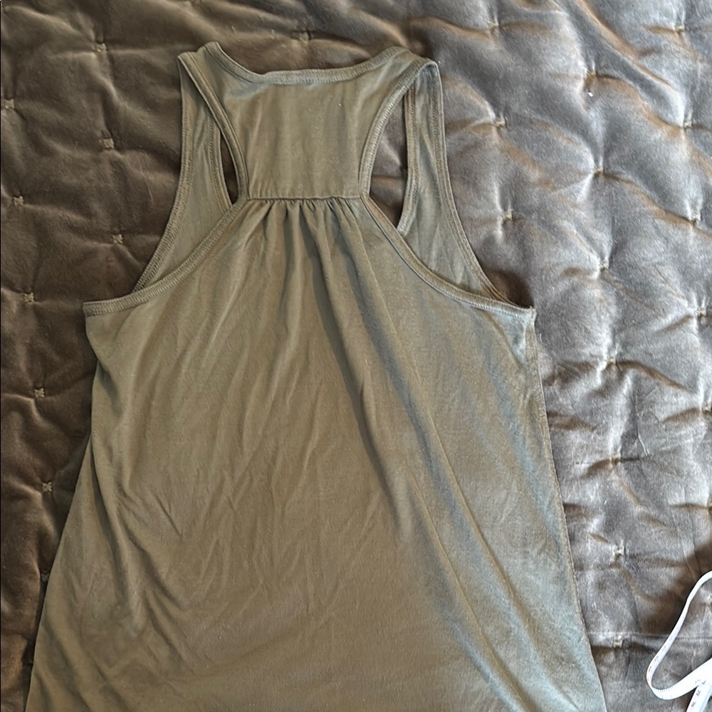 Pure Barre Olive Green Tank Top - Picture 3 of 3